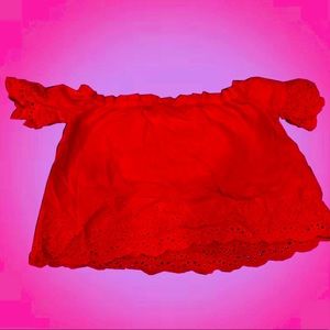 Red Crop Top 🍒